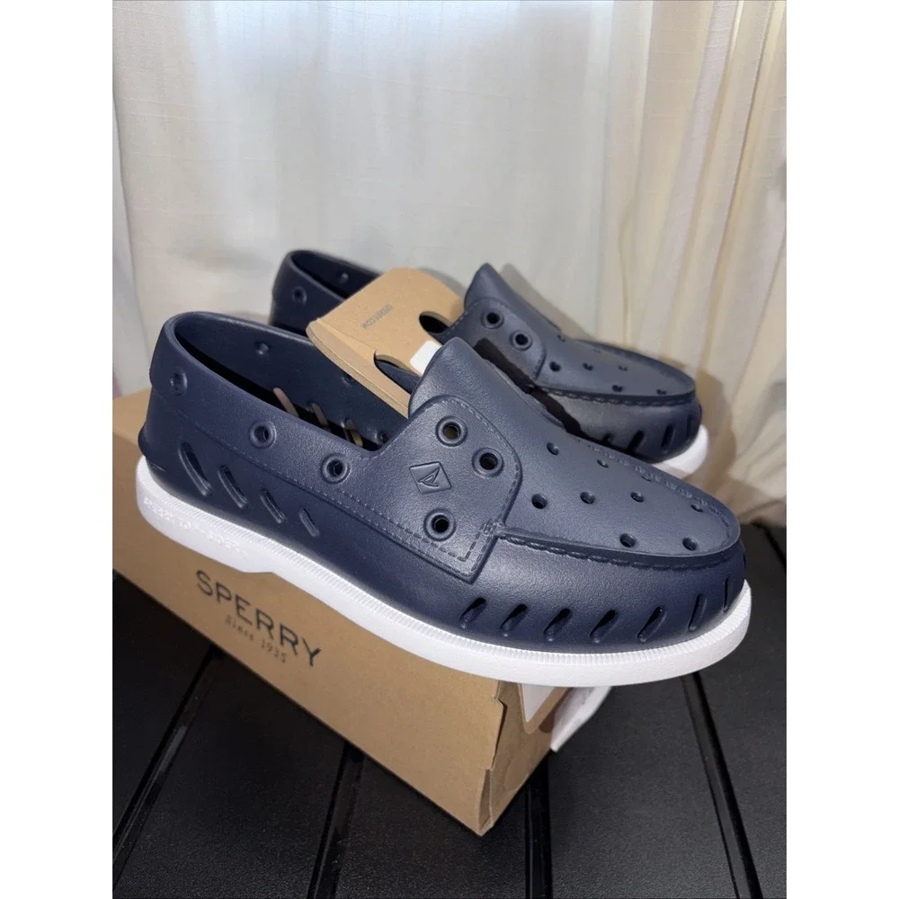 Sperry AO Float Navy Women's 6M Brand New In Box- Waterproof Boat Shoes Comfy